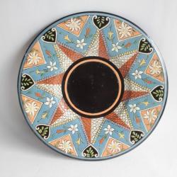Assiette céramique émaux de Thun Thoune Suisse Genève