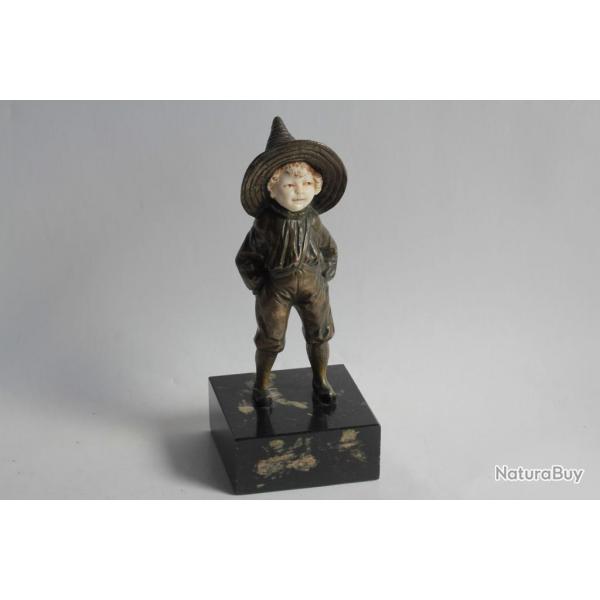 Bronze BAILLY Charles-Eloy Petit garon