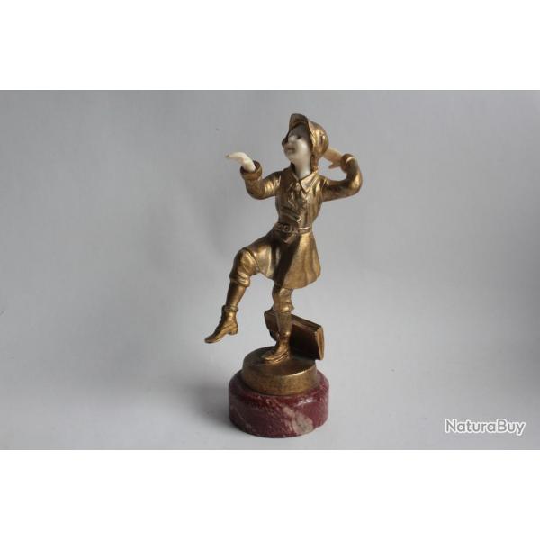 Bronze Louis BARTHLEMY colire dansant