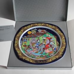 ROSENTHAL Assiette porcelaine Bjorn Wiinblad Noël 1992