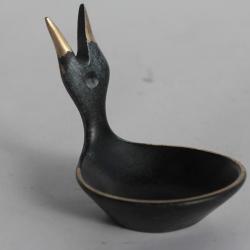 Walter BOSSE Bronze Viennois Oiseau Herta Baller