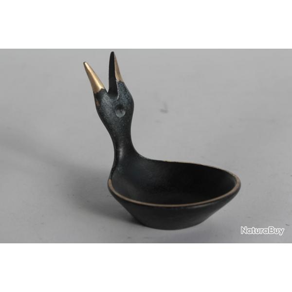 Walter BOSSE Bronze Viennois Oiseau Herta Baller