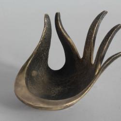 Walter BOSSE Bronze Viennois Cendrier Poisson Herta Baller