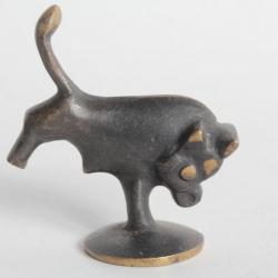 Walter BOSSE Bronze Viennois miniature Taureau