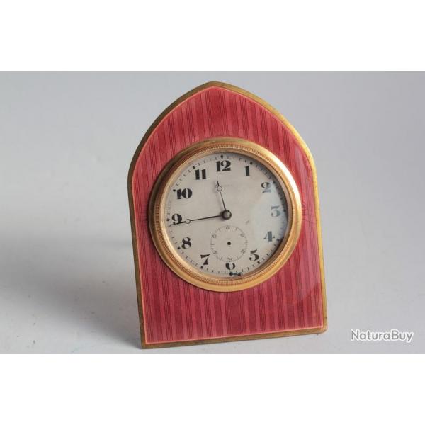 Pendulette mail guilloch Art dco