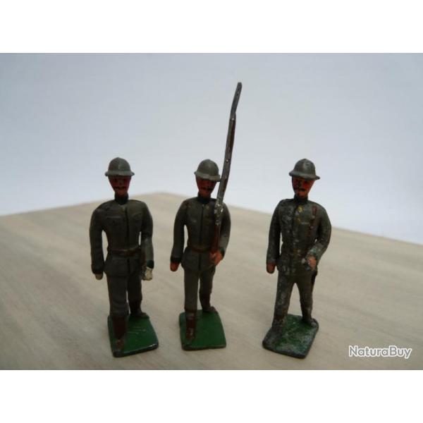 Soldats Plomb (3) enfant Jouets
