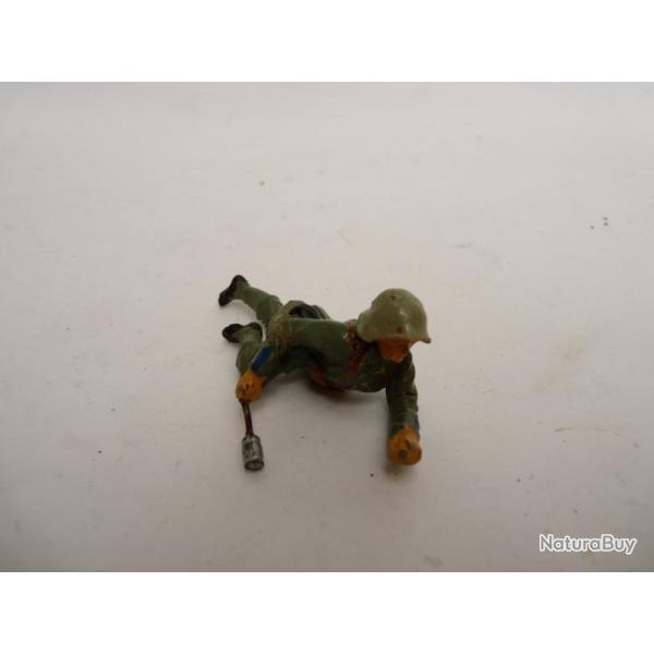 Soldat ELASTOLIN ou LINEOL ? Militaire Jouet Militaria