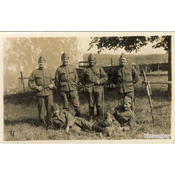 CP Photo Militaria Soldats Rgiment Suisse Blach Canton de Zurich