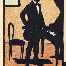 CPA illustrée F. PHILIPP grands musiciens Mendelsohn