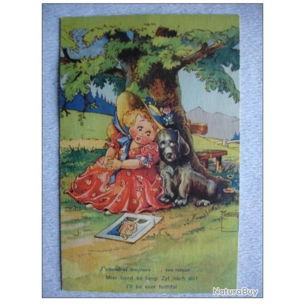 CPA illustre Fantaisie Enfants MINOUVIS N26