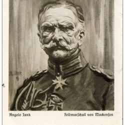 CP illustrée Angelo Jank Iank Guerre Von Mackenfen 1915
