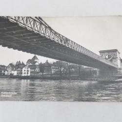CP Suisse ARGOVIE AARAU Kettenbrücke mit Schlössli Pont