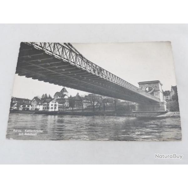 CP Suisse ARGOVIE AARAU Kettenbrcke mit Schlssli Pont