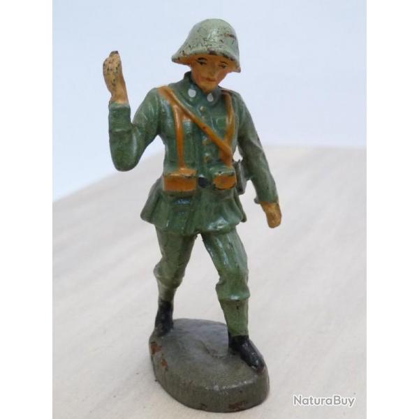 Soldat ELASTOLIN Militaire Combat Jouet Militaria