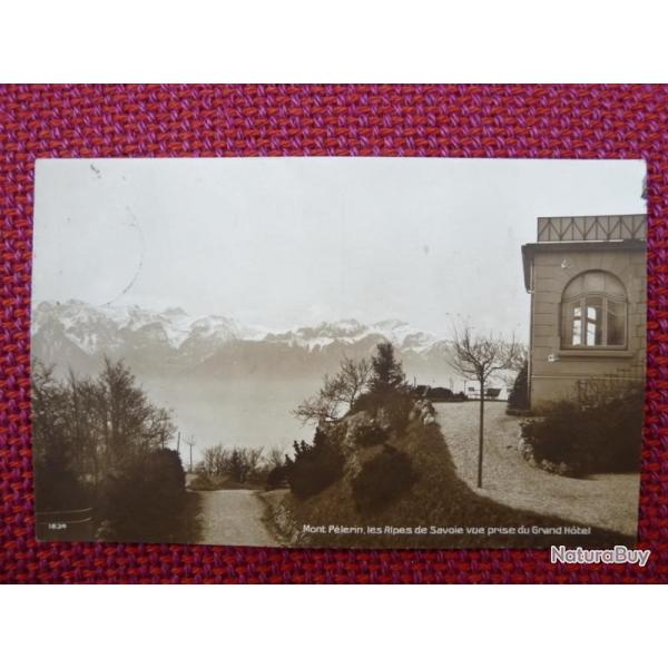 CPA Suisse VAUD Mont Plerin Les Alpes de Savoie Grand Htel 1914