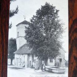 CPA Suisse NEUCHATEL Les Brenets L'église Catholique