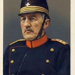 Carte Postale ancienne Colonel AUDEOUD Commandant 1er corps d'armée