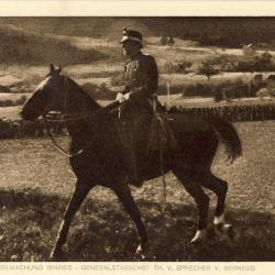 Carte Postale ancienne Armée Suisse Generalstabchef Sprecher