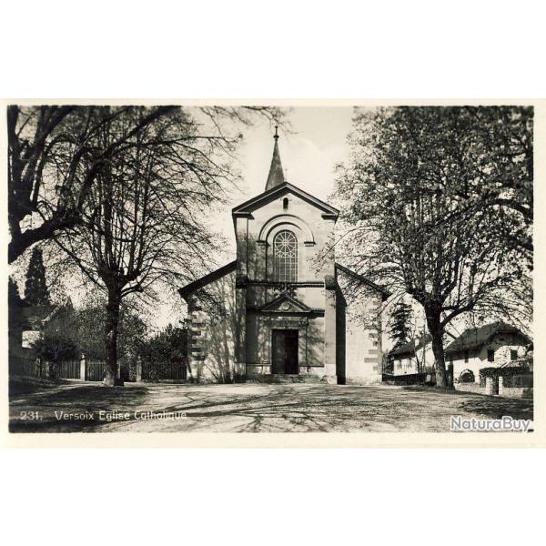 CP photo Suisse VERSOIX 231 glise Catholique