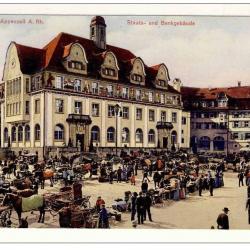 CPA Suisse Appenzell Herisau Staats und Bankgebäude