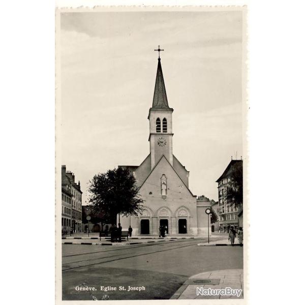 CPA SUISSE GENEVE glise St Joseph