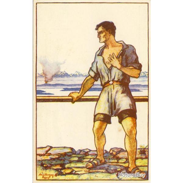 Entier postal Suisse Fte Nationale 1924