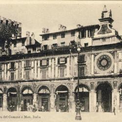 CPA ITALIE Italia Brescia Piazza del Comune e Mon animée
