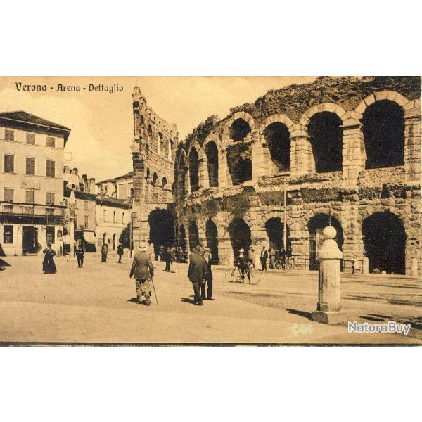 CPA ITALIE Italia Verona Verone Arena Dettaglio anime