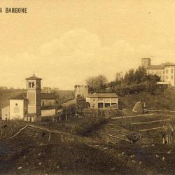 CPA ITALIE Italia Castello di Bargone Parma Parme Château Salsomaggiore