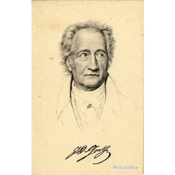 CPA illustre Wolfgang Von GOETHE Pote allemand Allemagne Clbrit