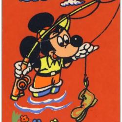 CP parfumée Mickey Walt Disney Aromflor 1963
