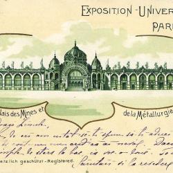 CPA Exposition Universelle Paris 1900 Palais des mines et Métallurgie