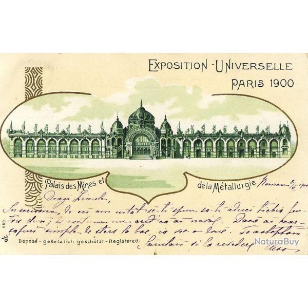 CPA Exposition Universelle Paris 1900 Palais des mines et Mtallurgie