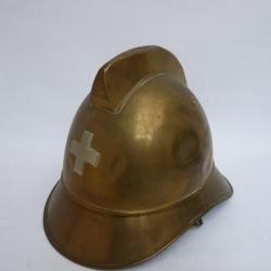 Ancien Casque de pompier Suisse