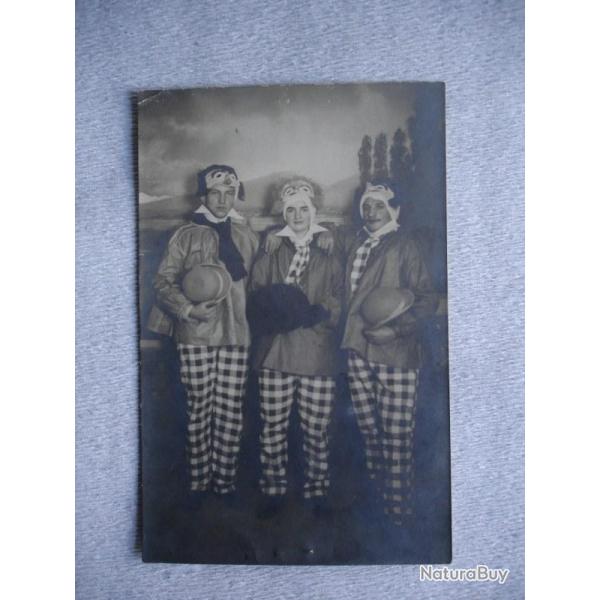 CP photo artistes spectacle dguisement