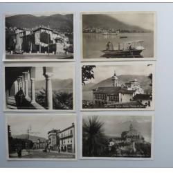 6 CPA Suisse Tessin Locarno Basilica Pescatori Castello Visconti