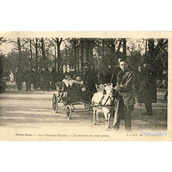 CPA 75 Paris vcu Aux Champs Elyses Voiture des tout petits Voiture  chvre