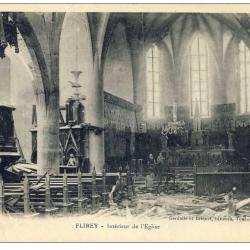 CPA 54 MEURTHE ET MOSELLE FLIREY Intérieur de l'Église