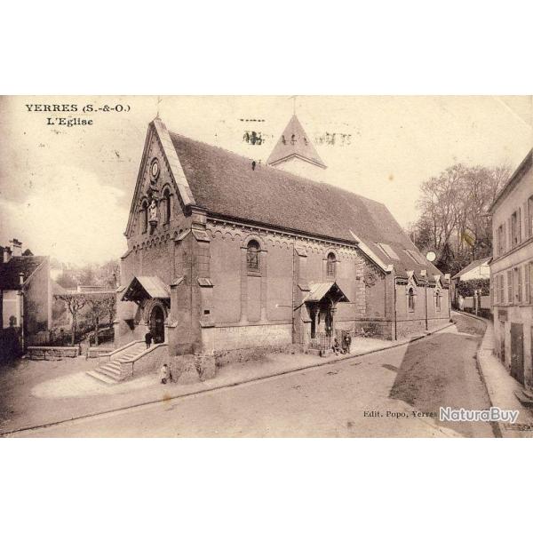 CPA 91 ESSONNE Yerres glise