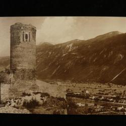 CPA Suisse VALAIS Martigny Château La Batiaz