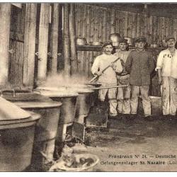 CPA 44 LOIRE ATLANTIQUE ST NAZAIRE Frankreich N°24 Cuisiniers Allemands