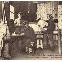 CPA 44 LOIRE ATLANTIQUE ST NAZAIRE Frankreich N°23 Camp de prisonniers