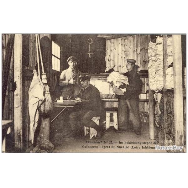 CPA 44 LOIRE ATLANTIQUE ST NAZAIRE Frankreich N23 Camp de prisonniers