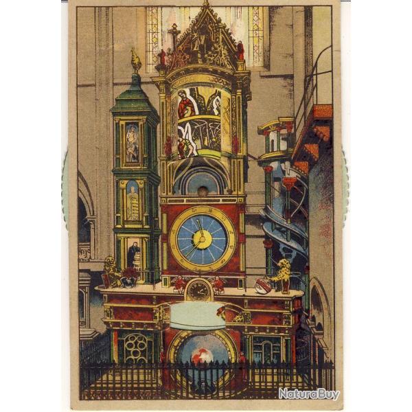CPA 67 BAS RHIN Strasbourg L'horloge astronomique Carte  systme
