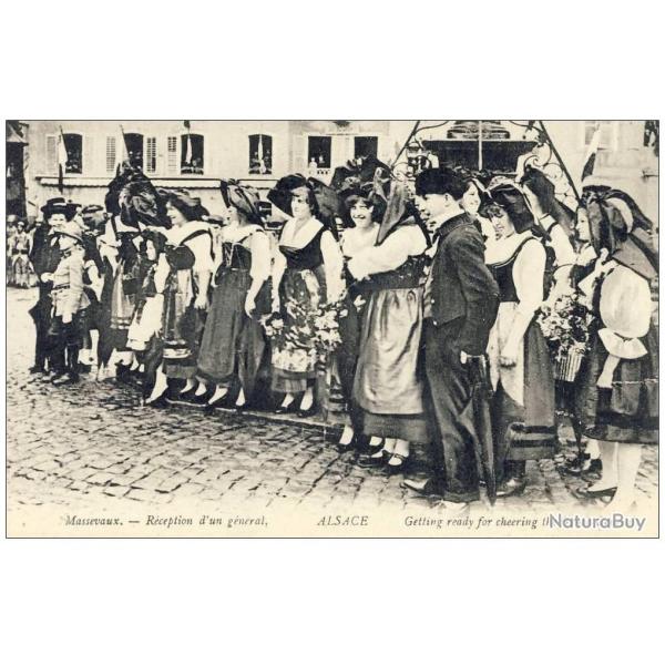 CPA 68 HAUT RHIN MASSEVAUX Gnral ALSACE Costume