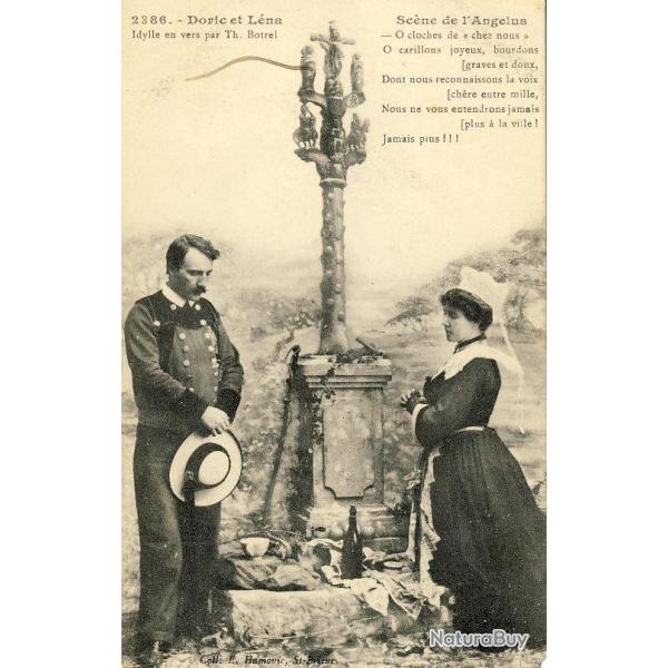 CPA 22 COTES D'ARMOR Doric et Lna Idylle Botrel