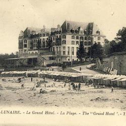 CPA 35 ILLE ET VILAINE Saint Lunaire Hôtel La plage