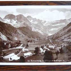 CP 65 Hautes-Pyrénées Gavarnie Le village et le Cirque LL