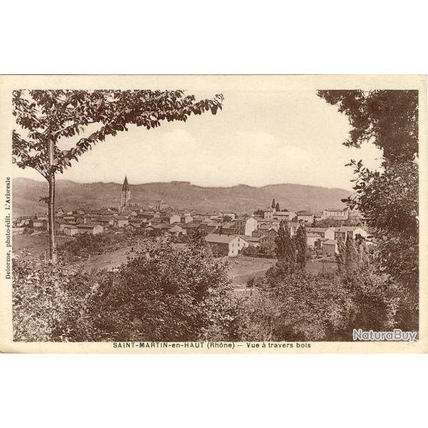 CPA 69 Rhne Saint Martin en Haut bois du petit village
