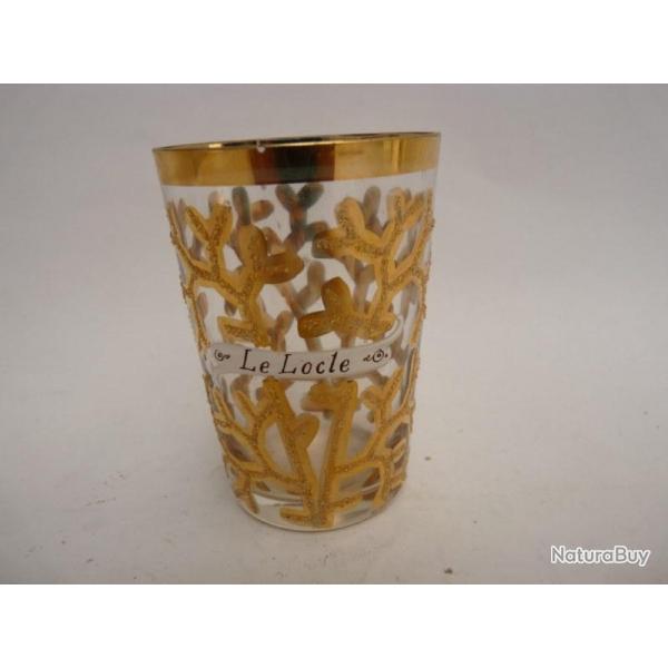 Verre souvenir maill LE LOCLE